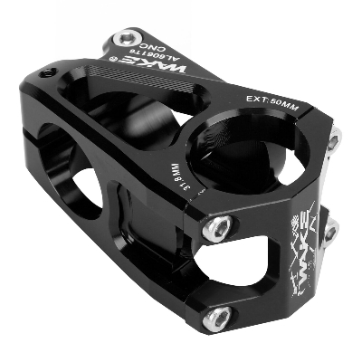 Picture of WAKE Mountain Bike Handlebar Stem 31.8mm 50mm MTB Bicycle Bike Stem Black