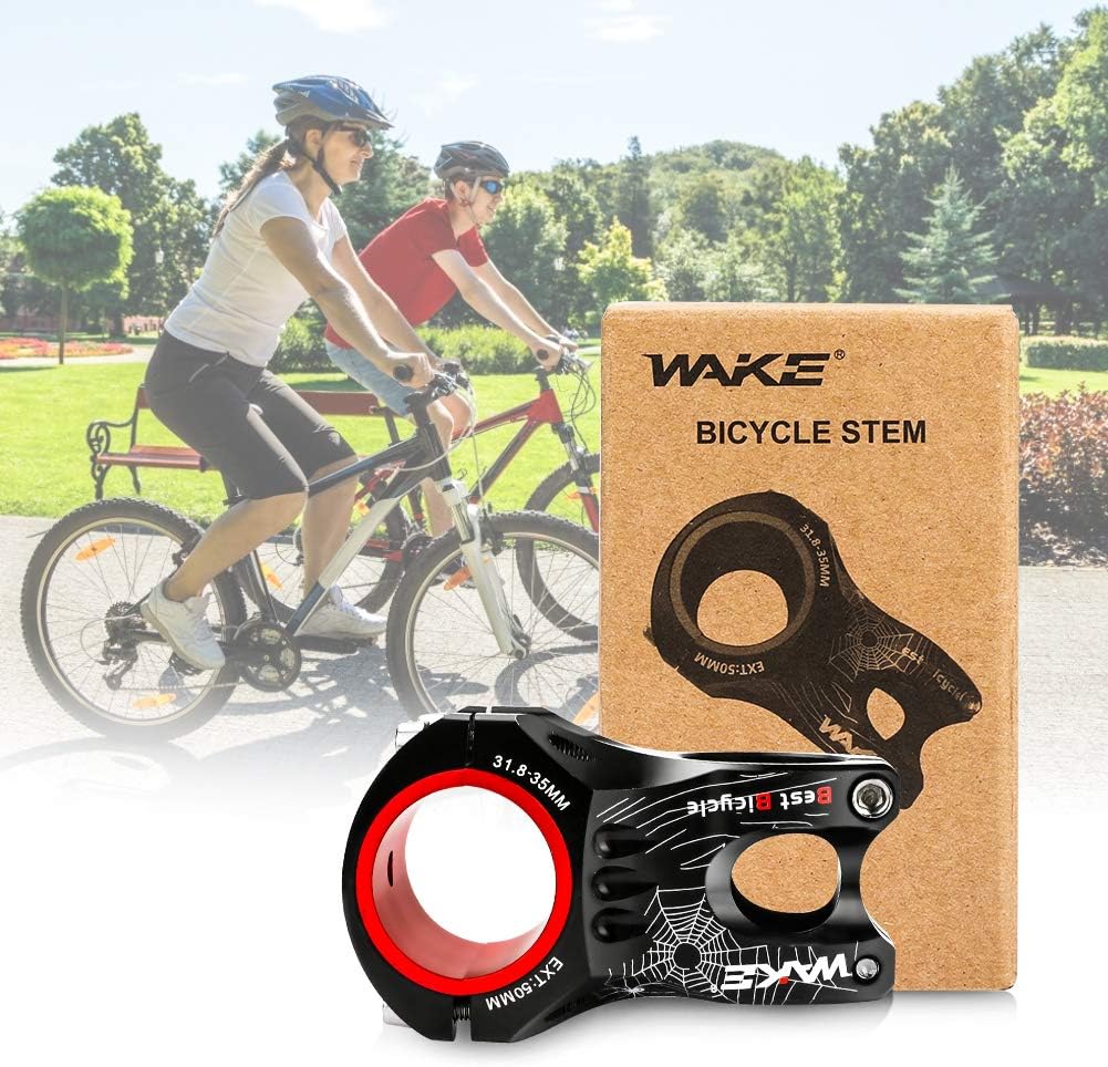 Picture of WAKE Spider Adjustable Bicycle Stem MTB Bike Short Handlebar Stem Riser Fixed Bike B