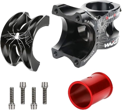 Picture of WAKE Spider Adjustable Bicycle Stem MTB Bike Short Handlebar Stem Riser Fixed Bike B