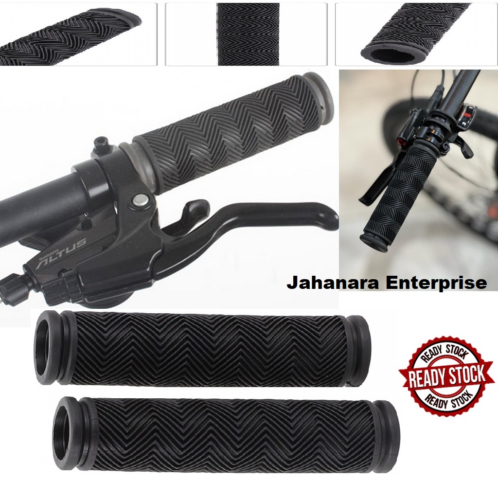 Picture of Non Slip Rubber Bicycle Handle Grip MTB