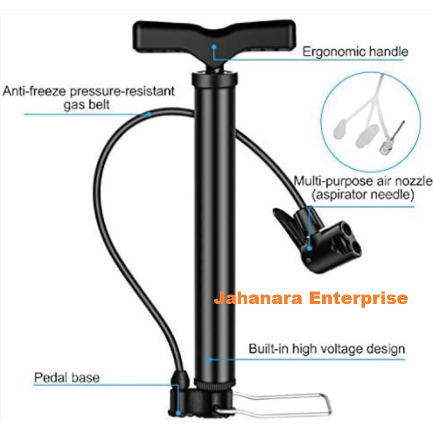 Picture of Lion Express Pumper Portable Bicyle Pump Hand Pump Tire Bike Motorcycle High Pressure Hand AIP Pam