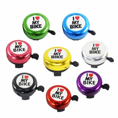 Picture of 8 Colors Cute Bicycle Handlebar Bell Loud Sound Alarm Warning Mini Kids Bike Horn Bells Cycling Ring Children Bike Accessories