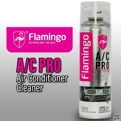 Picture of Flamingo Air Conditioner Cleaner Ac Pro, Flamingo A/C Pro 500ml Cleaner For Household, Office, Car Air Conditioner