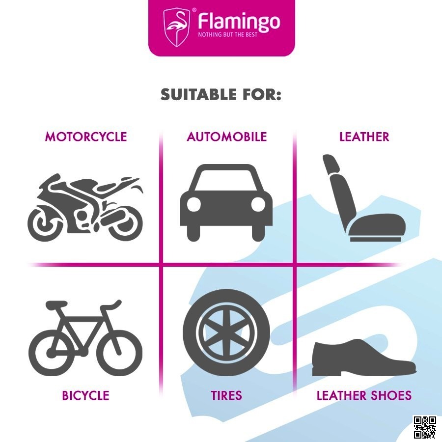 Picture of Flamingo Ultra Shine 11 Silicone Protector Car & Motorbike-450ml, Flamingo Ultra Shine Spray Polish, Motorcycle silicon shine spray polish