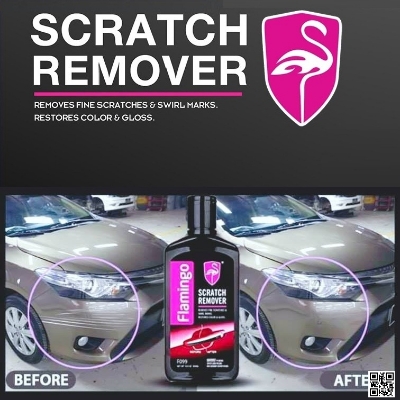 Picture of Flamingo Scratch Remover Repair Agent Polishing Wax, Car Motorcycle Paint Scratch Remover