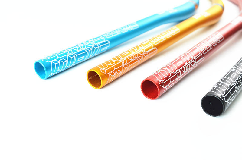 Picture of Wake Aluminum Alloy Mountain Bike Tatoo Handlebar DH Bicycle Handlebar MTB Hand bar 780MM 31.8MM Black, Red, Blue, Gold