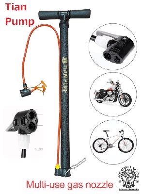 Picture of Air Pump for Multi-Purpose Tian Pump Air for Multi-Purpose Household Car Motocycle Bicycle Inflatable Cylinder Air Pumper