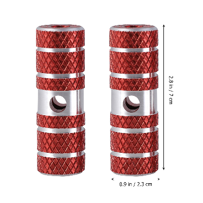 Picture of One Pair Aluminum Alloy Bike Cylinder Seat Axle Stunt Pegs for Mountain Bike (2pc) peg stunt stunt pedal