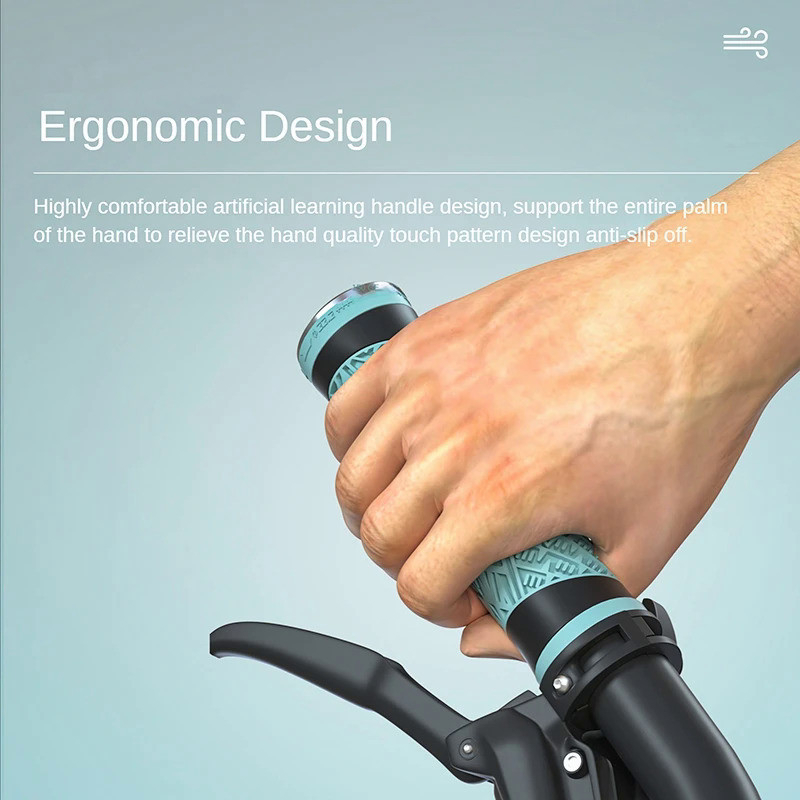 Picture of ENLEE Silicone MTB Bike Bicycle Grips Sponge Handlebar Soft Ultralight Grips Brake Grips Silicone Silica Glove Handle Anti XR-20