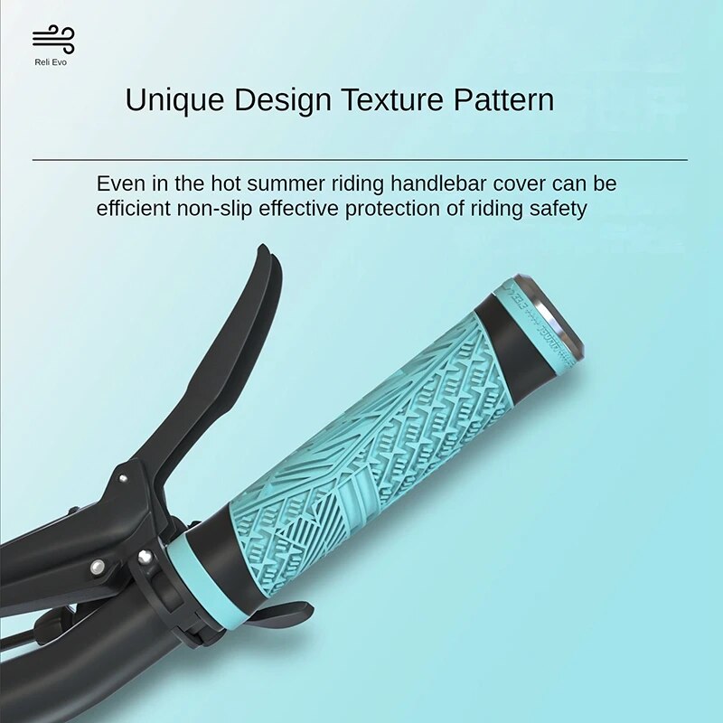 Picture of ENLEE Silicone MTB Bike Bicycle Grips Sponge Handlebar Soft Ultralight Grips Brake Grips Silicone Silica Glove Handle Anti XR-20