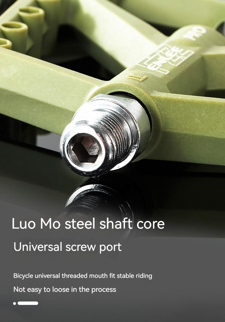 Picture of ENLEE PRO Bicycle Pedals Bike Ultralight Seal DU Bearings Cycling Aluminium Pedal BMX MTB Pedals Flat Platform Bicycle Parts Accessories