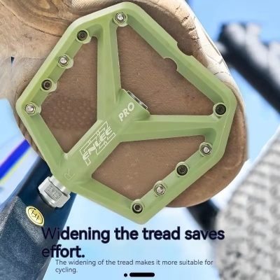 Picture of ENLEE PRO Bicycle Pedals Bike Ultralight Seal DU Bearings Cycling Aluminium Pedal BMX MTB Pedals Flat Platform Bicycle Parts Accessories