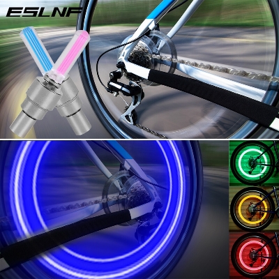 Picture of 2PCS/PAIR Bicycle Light LED Valve Light Tire Safety Warning Flashlight Spoke Light