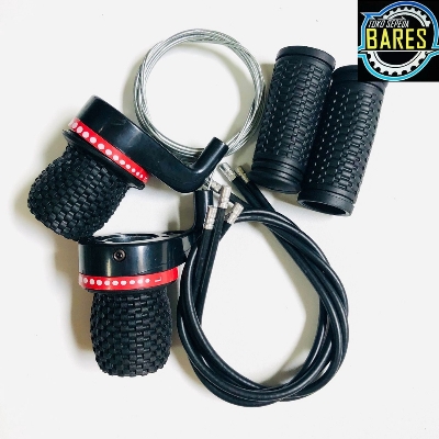 Picture of Universal Bicycle Shifter Set 3 x 6 - Speed Left & Right Vespa Shifter