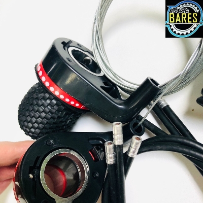 Picture of Universal Bicycle Shifter Set 3 x 6 - Speed Left & Right Vespa Shifter