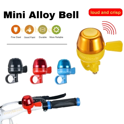 Picture of Bicycle Bell Aluminium Loud Mini Loceng Basikal Alloy Bike Ring Clear Small Bell 脚踏车自行车铃铛