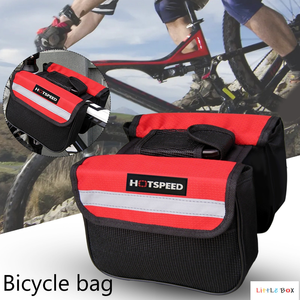 Picture of Shimano BICYCLE BEG Bicycle Backpack, cycling bag untuk basikal simpan phone card kad wallet waterproof
