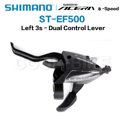 Picture of EF65 Mountain Bike Bicycle Aluminum Alloy Single 3x7 Left Right Speed Trigger Shifter Brake Derailleur