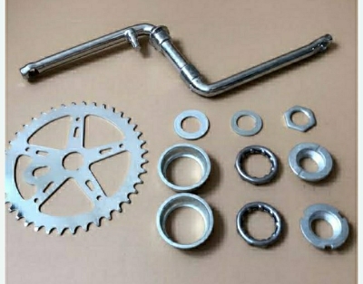 Picture of Integrated Crank 24/26  Cycle Parts Bicycle Crankset 9 ball