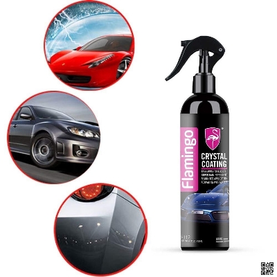 Picture of Flamingo Crystal Coating 250ml, Ceramic Coating for Motorcycle / Car Paint Care Nano Hydrophobic Coating Waterproof High Gloss Shine Liquid Polish Wax