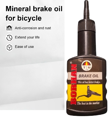 Picture of Bicycle Brake Fluid 60ml Mineral Oil for Brake Systems Leak-Proof Bicycle Brake Oil MTB/Road Bike Hydraulic Disc Brakes
