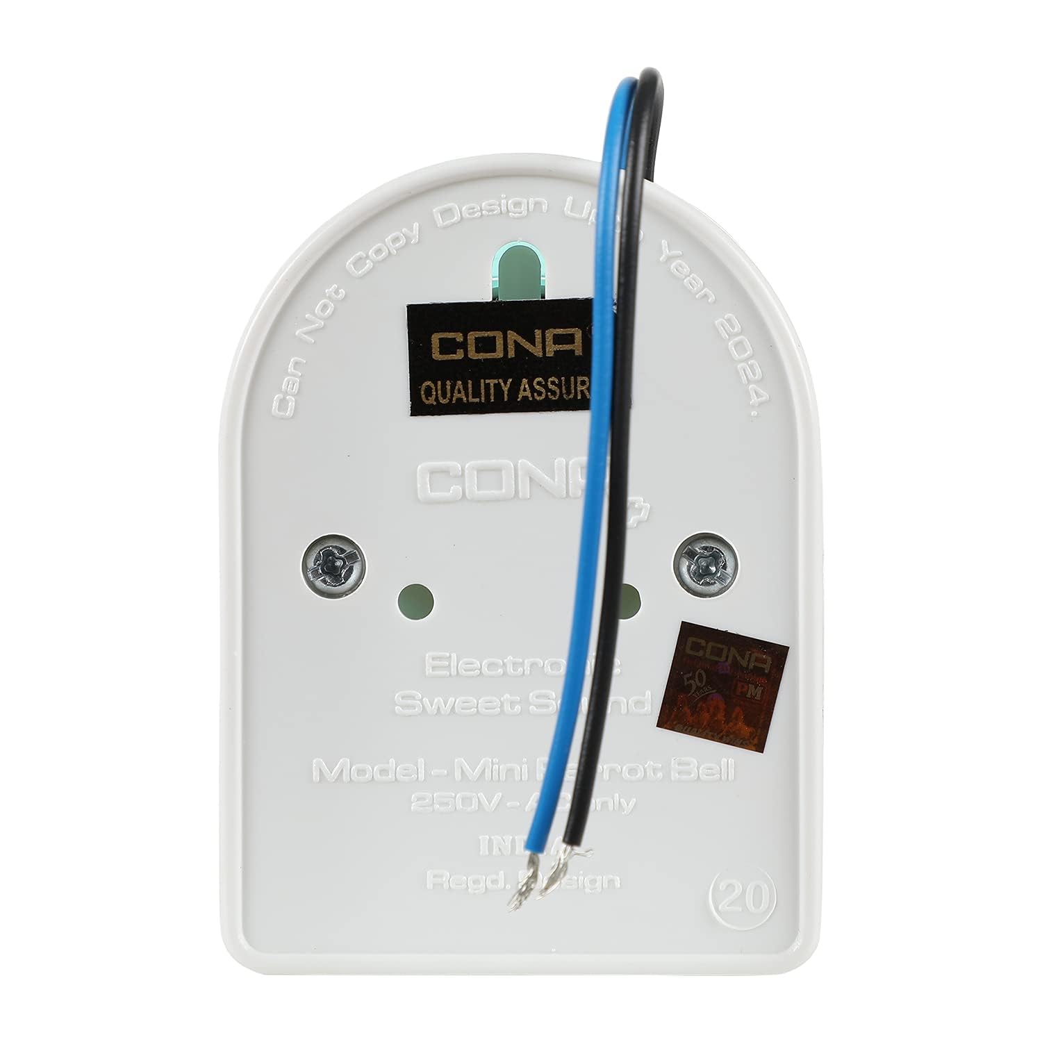 Picture of PMcona Mini Parrot Melody Tune Alert Door bell for home | Parrot Door bell for home Wired