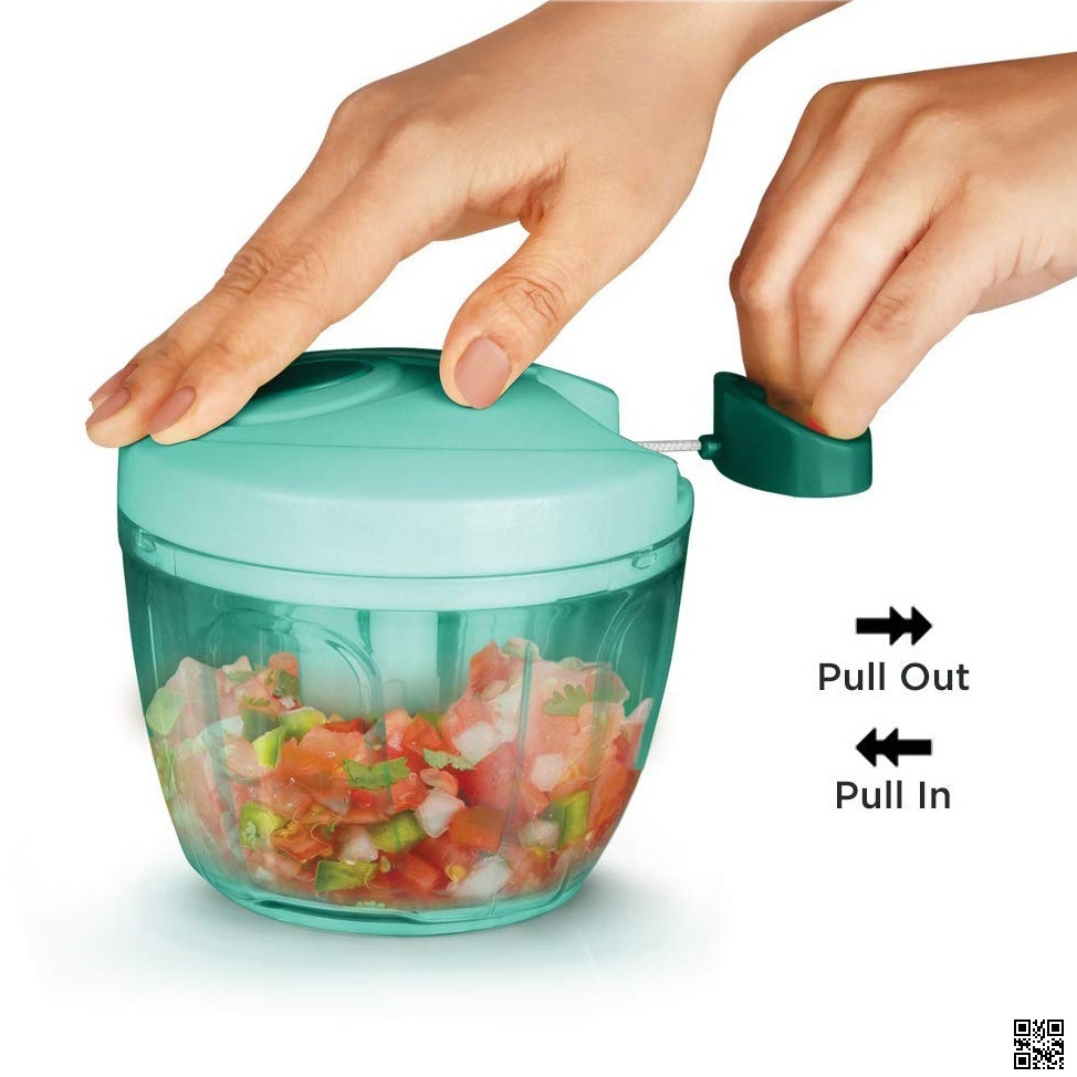 Picture of Anjani 2 in 1 Vegetable Cutter, Vegetable Chopper Multicolor