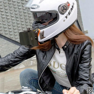 Picture of Motorcycle Helmet Chin Mount Holder Bracket for Mobile & GoPro