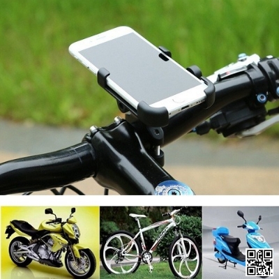 Picture of Aluminum Alloy Cycling 360° Rotation Adjustable Motorcycle Phone Holder