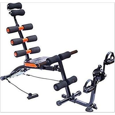 Picture of Exercise Bench with X-Bike Rocket Twister - Black & Red