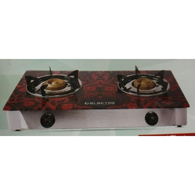 Picture of Gas Stove Glass Top Double Burner (201-SB)