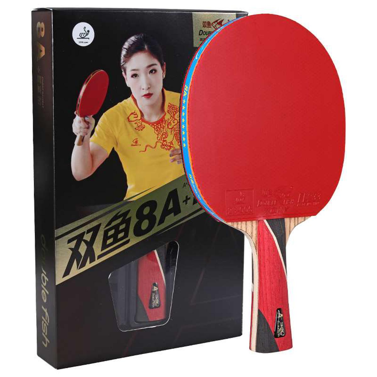 Picture of Double Fish 8 Star Table Tennis Racket 8A+c