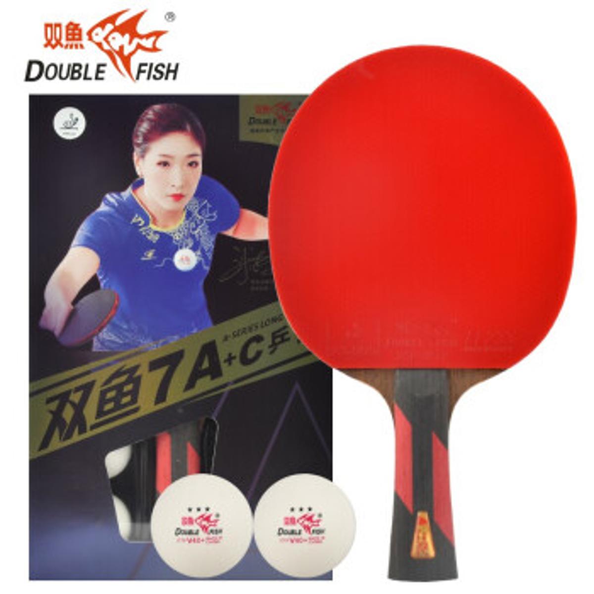Picture of Double Fish 7 Star Table Tennis Racket 7A+c