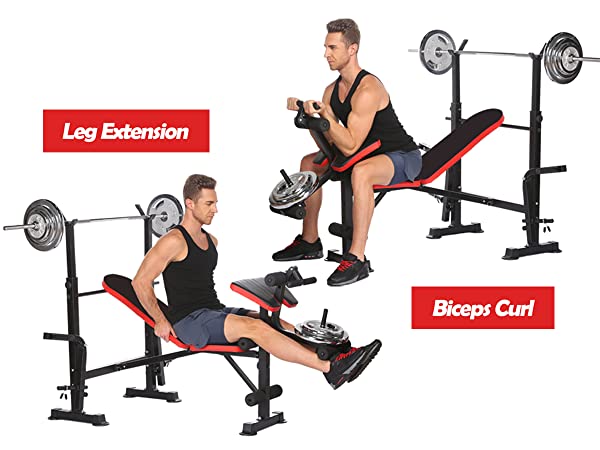Picture of 310A Weight Bench with Preacher Curl - Black