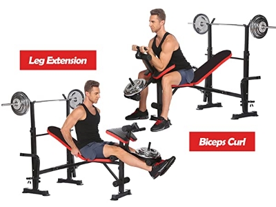 Picture of 310A Weight Bench with Preacher Curl - Black