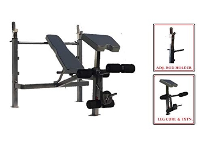 Picture of 310A Weight Bench with Preacher Curl - Black