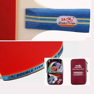 Picture of Double Fish Table Tennis Racket 1-DC