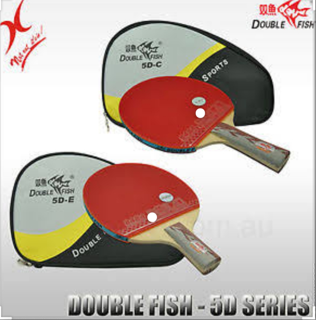 Picture of Double Fish Table Tennis Racket 5-DC