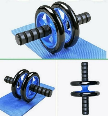 Picture of Health and Fitness Exercise AB Roller Wheel - Blue and Black