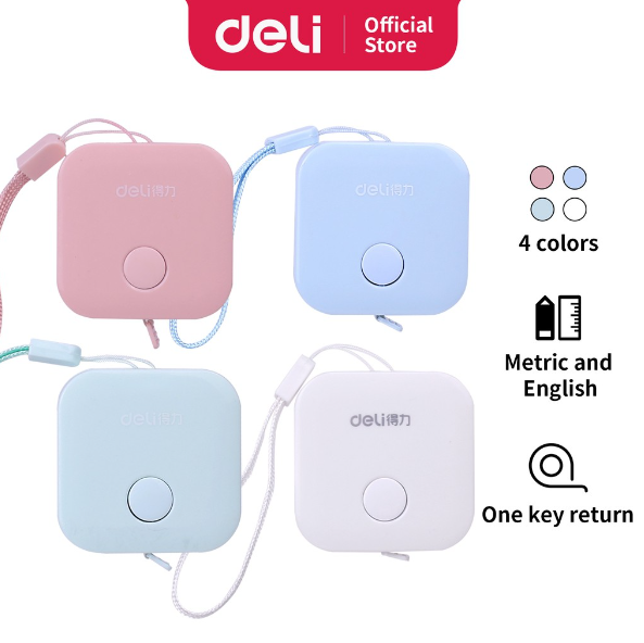 Buy Deli Mini Measure Tape (Asst.) -E79650 at Best Prices in Bangladesh