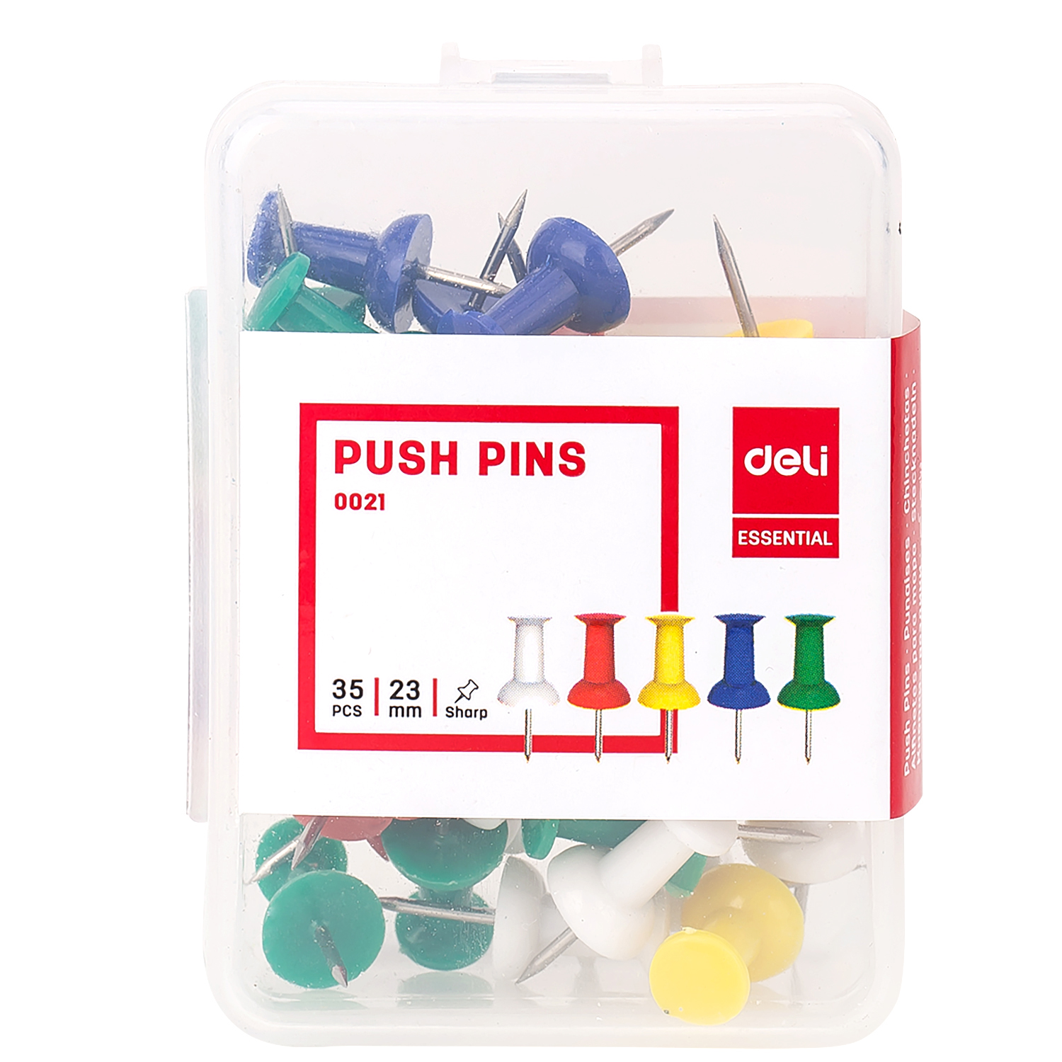 Buy Deli Color Push Pin(Assorted) -E0021 at Best Prices in Bangladesh