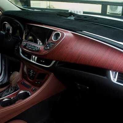 Picture of Car Interior Dashboard Diy Wood Textured Grain Vinyl Wrap Sticker Decal Sheet 12"X48" - 30Cm/120Cm - Car Sticker