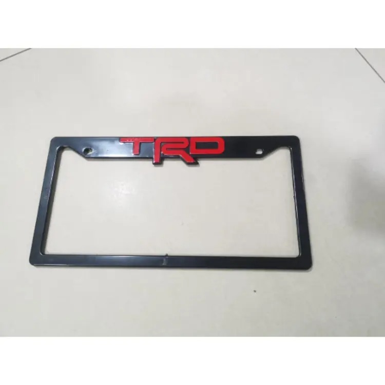 Picture of Premium Quality TRD Car number plate cover - (2 Pis 1 Pair)