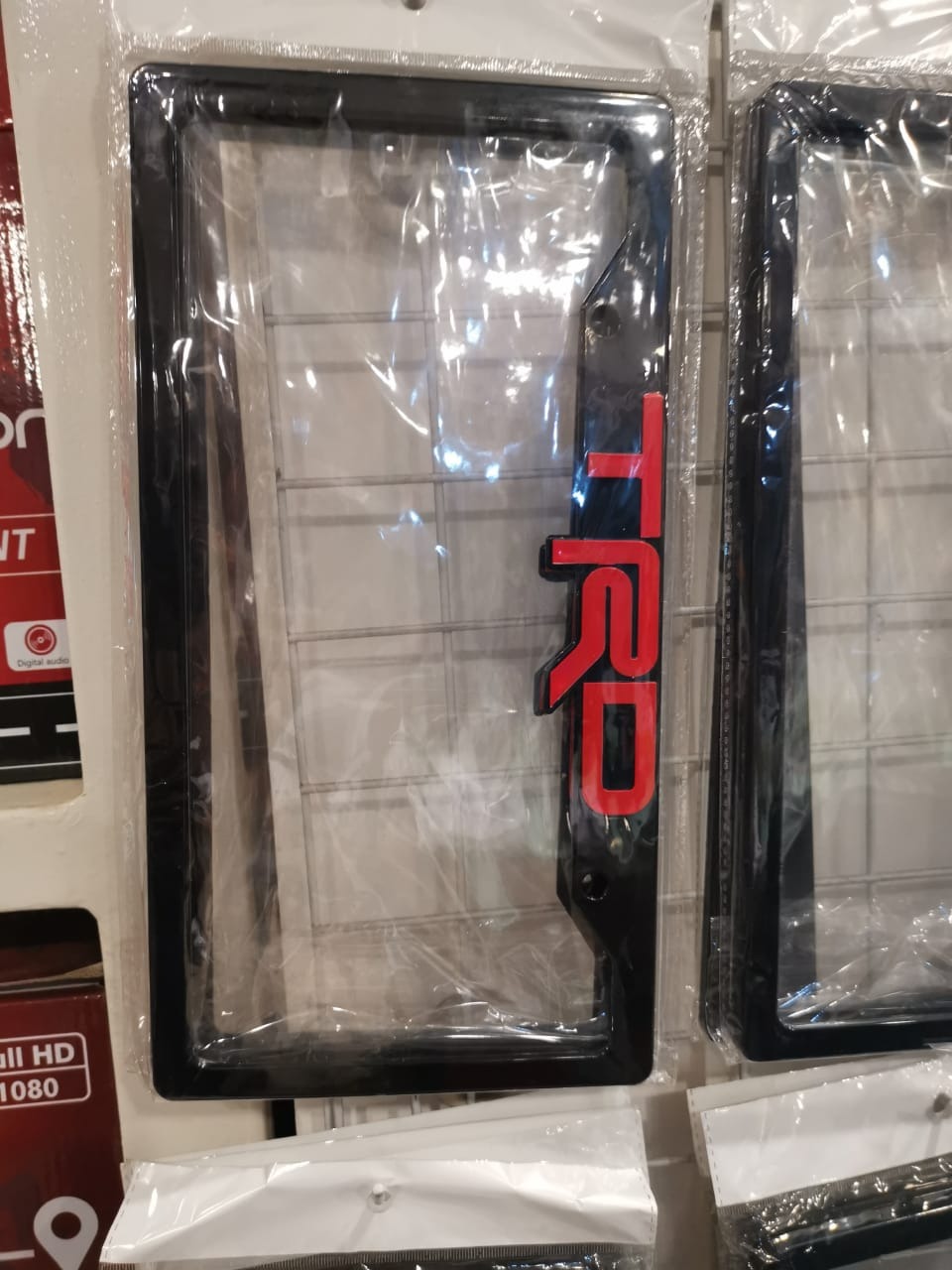 Picture of Premium Quality TRD Car number plate cover - (2 Pis 1 Pair)