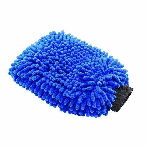 Picture of Premium Quality Microfiber Car/Bike Washer Sponge Cleaning Car/Bike Care Detailing Brushes Washing Towel Auto Gloves - 1 Pis