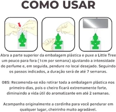 Picture of Little Trees Car Air Freshener Hanging Paper Tree for Home or Car - Black Ice - (2 Pis)