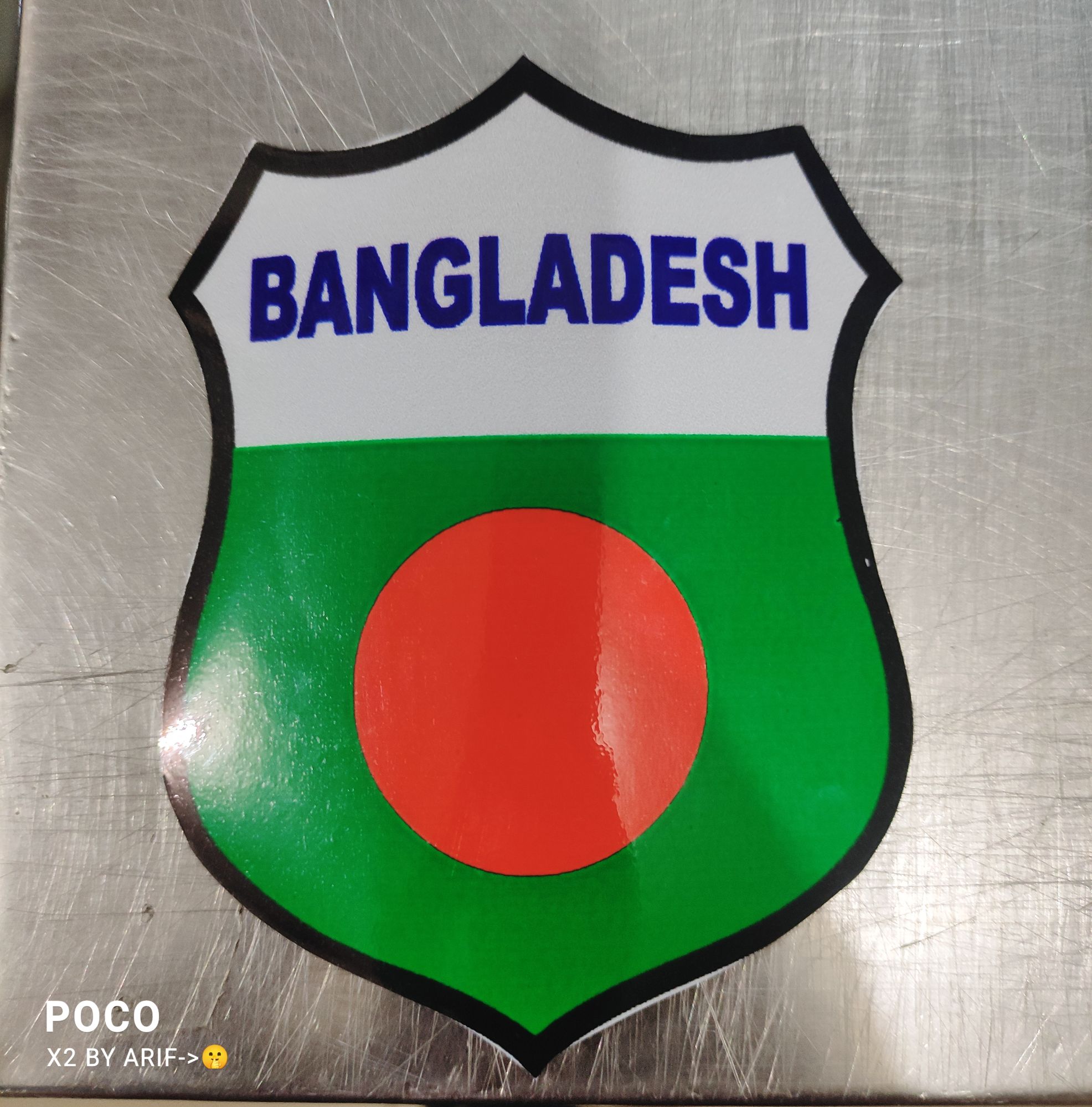 Picture of Premium Quality Bike Front Sticker - B_D