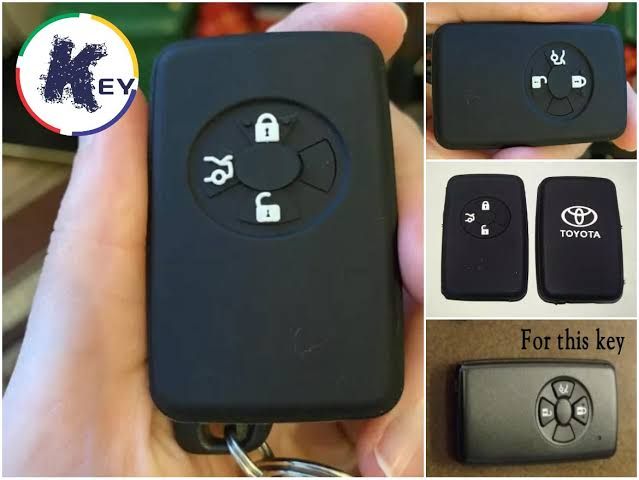 Picture of Toyota Axio Allion Premio 3 Button Smart Key Silicon Cover