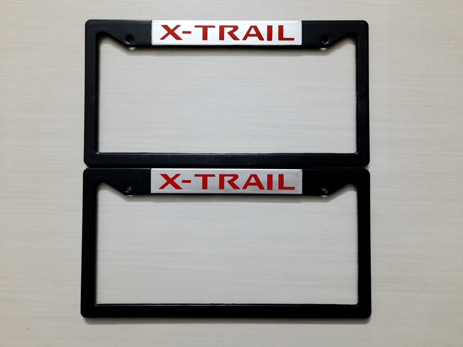 Picture of X-TRAIL-Car Number Plate Frame, Car License plate- (2PC/SET)