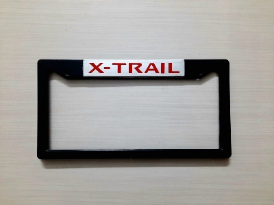 Picture of X-TRAIL-Car Number Plate Frame, Car License plate- (2PC/SET)